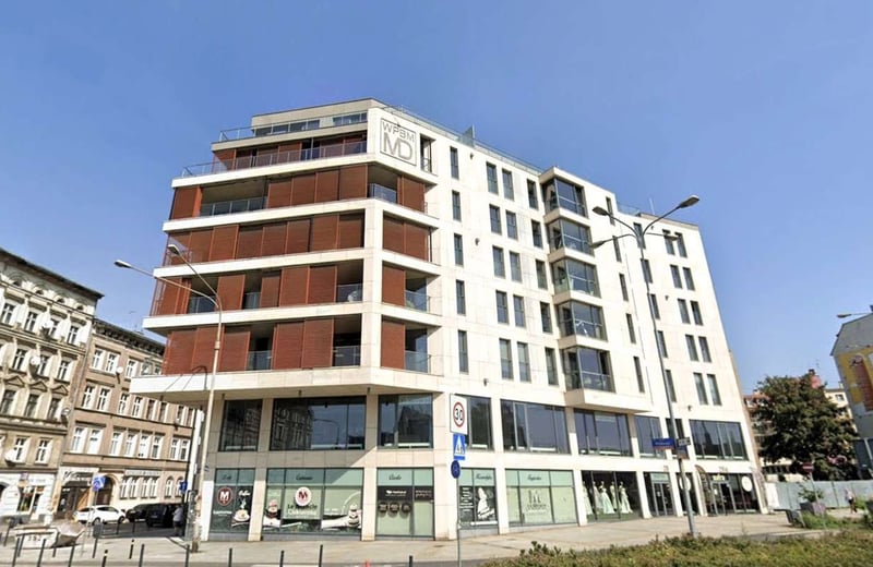 Аренда современной 2-комнатной квартиры в комплексе Bulwary Drobnera, 48 м², Вроцлав, Польша